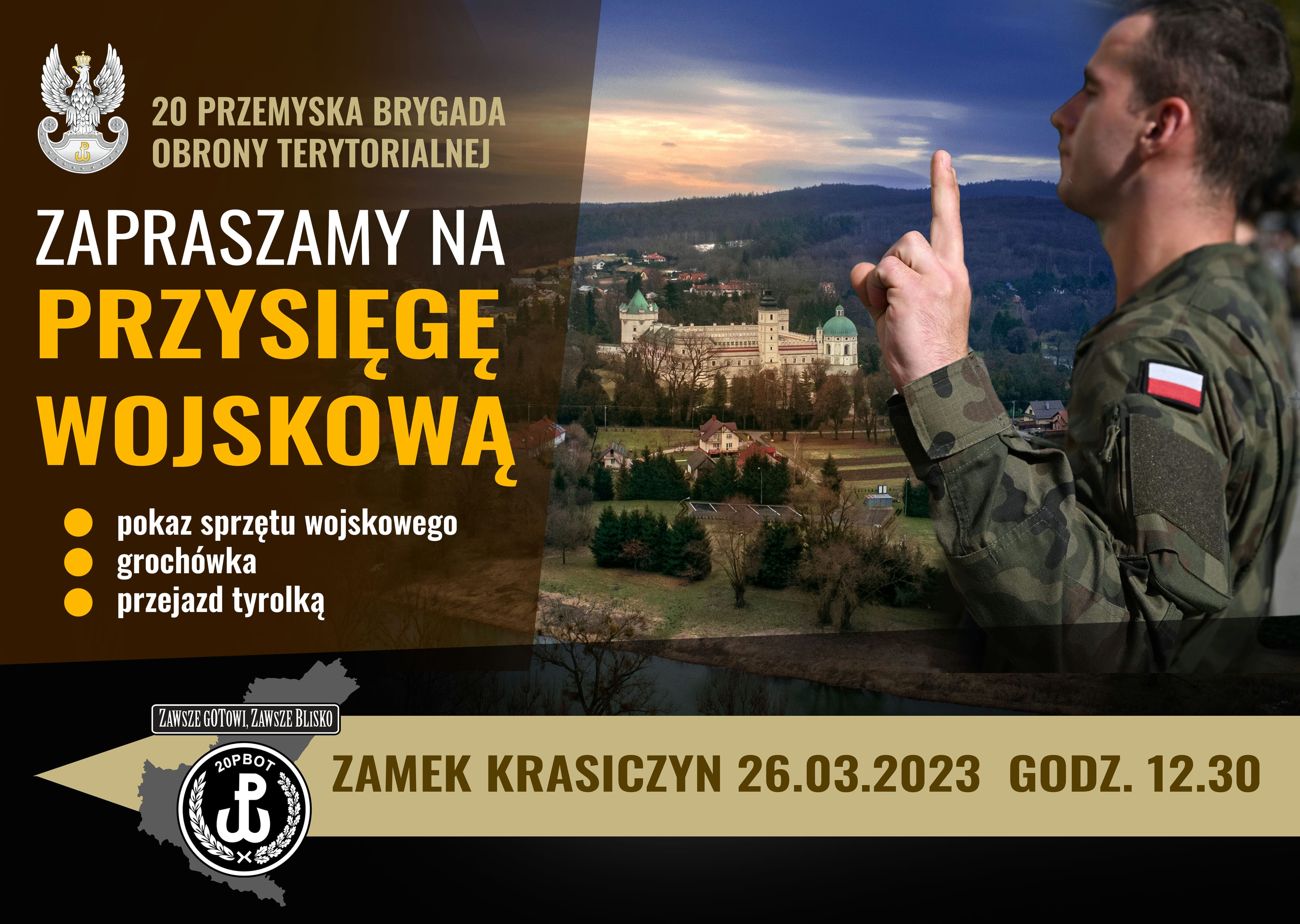 Plakat Krasiczyn kopia