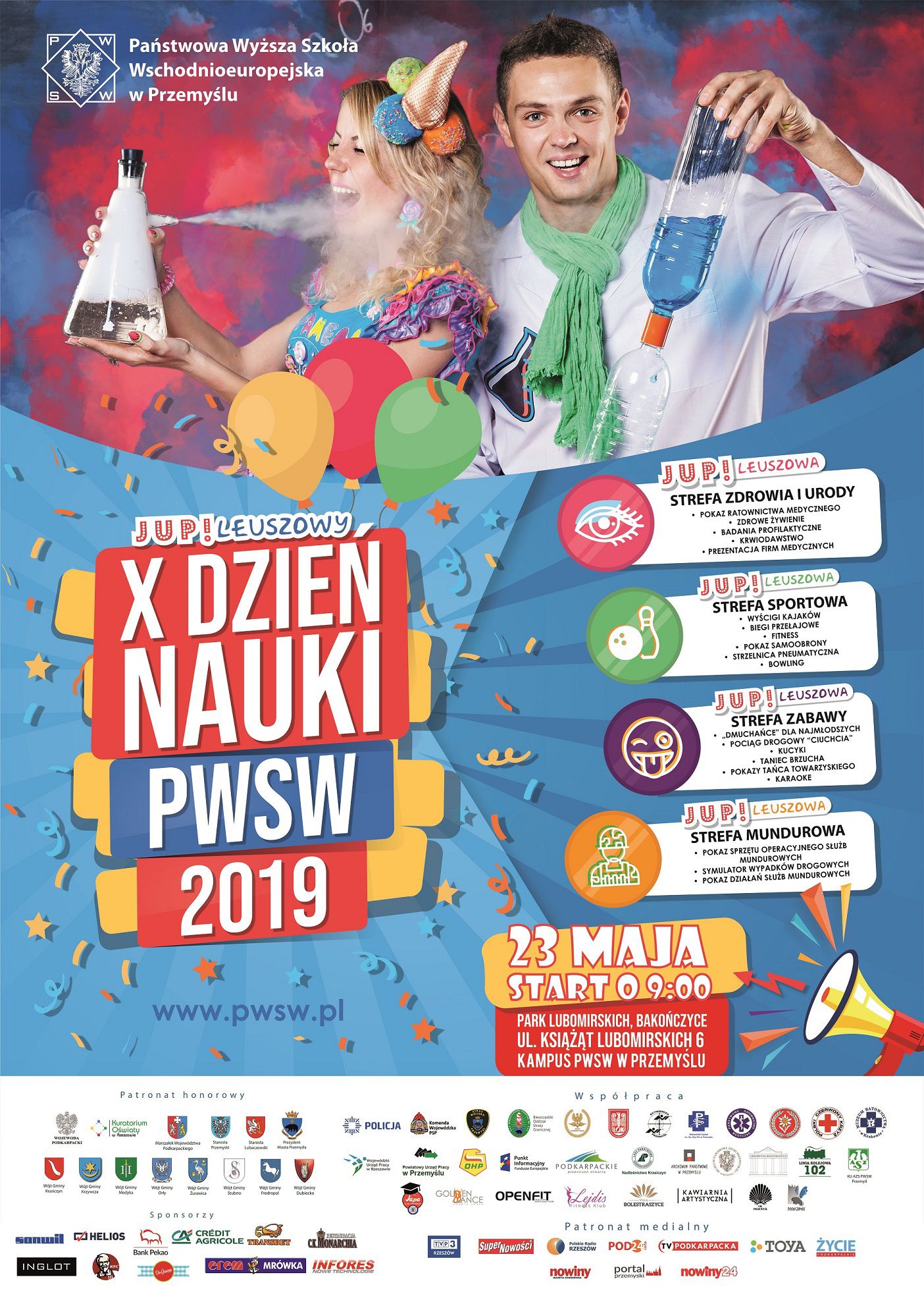 Plakat Dzien Nauki 23maj