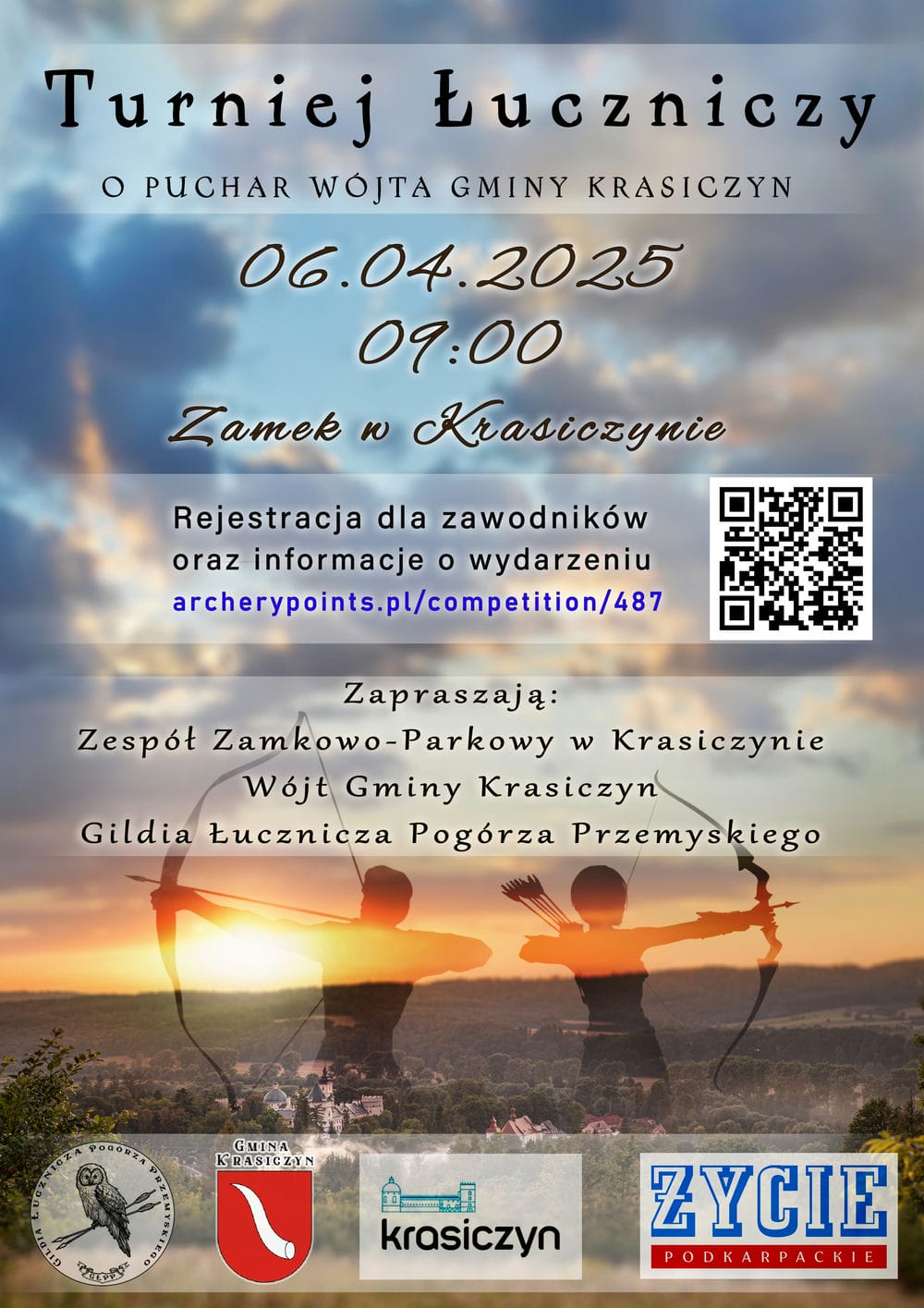 plakat zawody krasiczyn