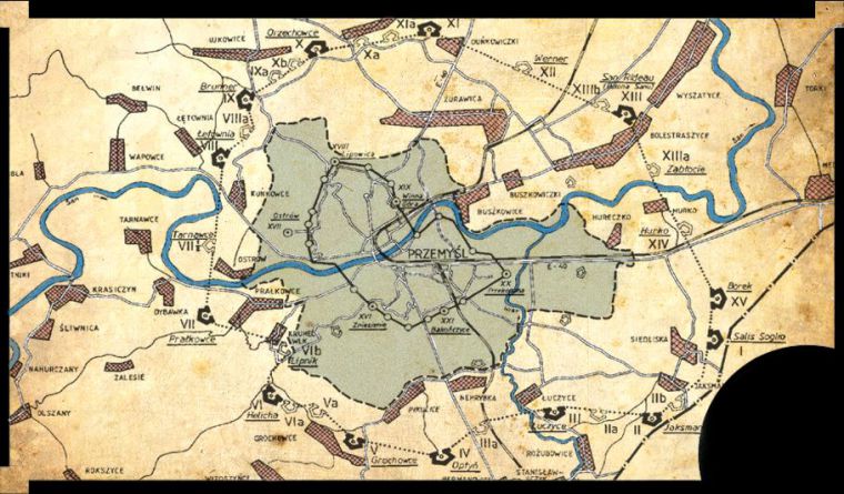 Mapa fortów